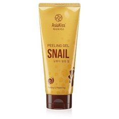 Asiakiss Пилинг гель Snail Peeling Gel с экстрактом слизи улитки 180 мл