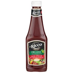 Кетчуп Mr.Ricco Для гриля и шашлыка organic, пластиковая бутылка 570 г