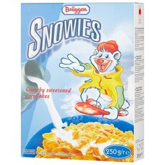 Готовый завтрак Bruggen Snowies сладкие хлопья, коробка, 250 г