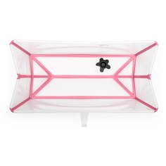 Ванночка Stokke FlexiBath прозрачный/розовый