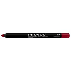 Provoc Гелевая подводка в карандаше для губ Semi-Permanent Gel Lip Liner 49 sexy scarlet