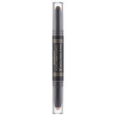 Max Factor Тени-карандаш для век Eyeshadow Contouring Stick 002 amber brown & warm taupe