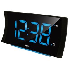 Часы настольные BVItech BV-432 черный/синий