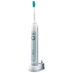 Звуковая зубная щетка Philips Sonicare HealthyWhite HX6711/02, белый/голубой