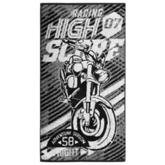 Этель Полотенце Скорость банное 50х90 см черный