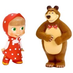 Набор для ванной Играем вместе Маша и медведь (3R-35RMM) красный/коричневый