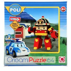 Пазл Origami Robocar Poli Рой (05886), 64 дет.