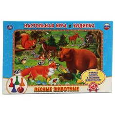 Настольная игра Умка Лесные животные. Ходилка