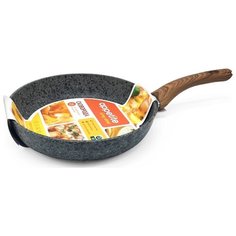 Сковорода Appetite Grey Stone GR2201 20 см, серый