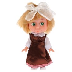 Кукла Карапуз, Маша и Медведь, Маша школьница, 15 см, 83030SCH
