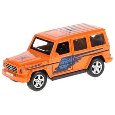 Внедорожник ТЕХНОПАРК Merсedes-Benz G 500 (G-СLASS-S) 12 см оранжевый