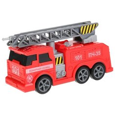 Пожарный автомобиль ТЕХНОПАРК C403-R 17 см красный