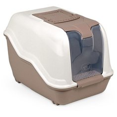 Туалет-домик для кошек MPS Netta 54х39х40 см коричневый