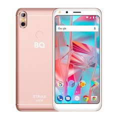 Смартфон BQ 5301 Strike View розовый