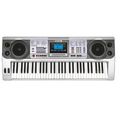 Синтезатор Tesler KB-6190 серебристый