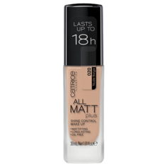 CATRICE Тональный крем All Matt Plus Shine Control Make Up, 30 мл, оттенок: 020 Nude Beige бежевый