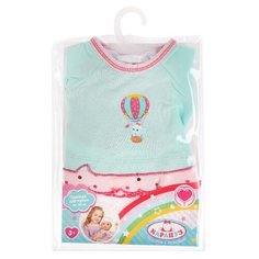 Карапуз Костюм для кукол 40-42 см OTF-1909S-RU розово-бирюзовый
