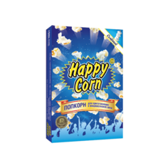 Попкорн Happy Corn Солёный в коробке в зернах, 100 г