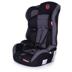 Автокресло группа 1/2/3 (9-36 кг) Baby Care Upiter Plus, черный/серый