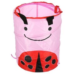 Корзина BRADEX Божья коровка 35х45 см (DE 0241) розовый/красный