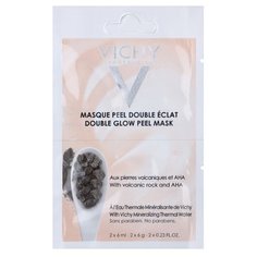Vichy маска-пилинг для лица Двойное сияние 6 мл 2 шт.