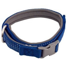 Ошейник КАСКАД Premium 58-75 см синий