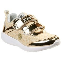 Кроссовки Зебра размер 35, золотой
