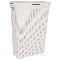 CURVER Корзина для белья Style 61.5х44.8x26.5 см кремовый