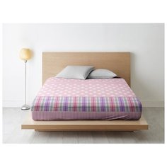 Простыня Ночь Нежна Звезды 200 х 200 см розовый