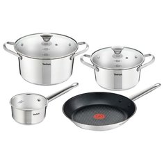 Набор посуды Tefal Simpleo B815S614 6 пр. серебристый