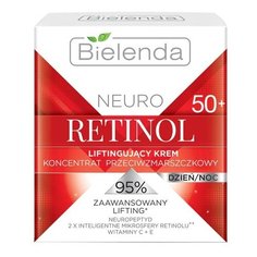 Крем-концентрат Bielenda Neuro Retinol подтягивающий 50+ 50 мл