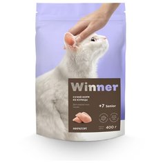 Корм для пожилых кошек Winner с курицей 400 г