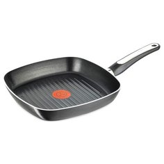 Сковорода-гриль Tefal Performa B3604082 26х26 см, черный