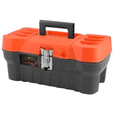 Ящик BLOCKER World of Tanks BR5014 40.8x21x18 см 16 серо-свинцовый/оранжевый