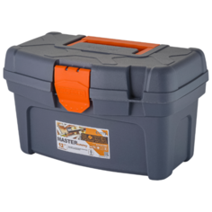 Ящик BLOCKER Master Economy BR6001 32x19.6x18.8 см 12 серо-свинцовый/оранжевый