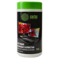 Cactus CS-T1001 влажные салфетки 100 шт.
