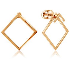 Бронницкий Ювелир Серьги из красного золота 16310635000