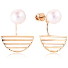 Бронницкий Ювелир Серьги из красного золота 16312816000