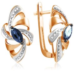 Бронницкий Ювелир Серьги из красного золота E01-D-E312771SAP