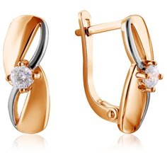Бронницкий Ювелир Серьги из красного золота R6311731000