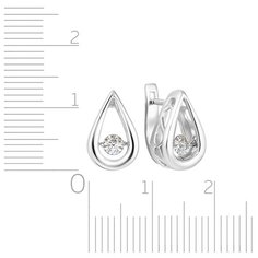 Бронницкий Ювелир Серьги из белого золота RD66319319000