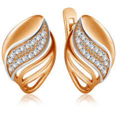Бронницкий Ювелир Серьги из красного золота R6111731000