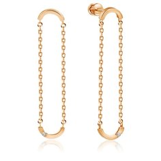 Бронницкий Ювелир Серьги из красного золота 16319561000