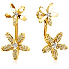 Бронницкий Ювелир Серьги из желтого золота 56319346000