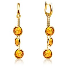 Бронницкий Ювелир Серьги из желтого золота 56316352000