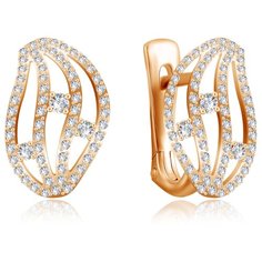 Бронницкий Ювелир Серьги из красного золота Э2972-01С115824