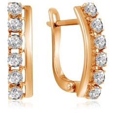 Бронницкий Ювелир Серьги из красного золота 16311663000