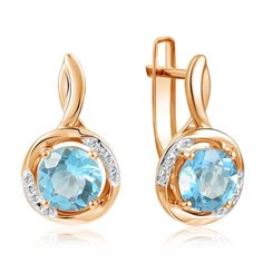 Бронницкий Ювелир Серьги из красного золота E01-D-69023E001-R17