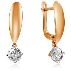 Бронницкий Ювелир Серьги из красного золота R6311654000