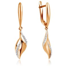 Бронницкий Ювелир Серьги из красного золота С132-4992